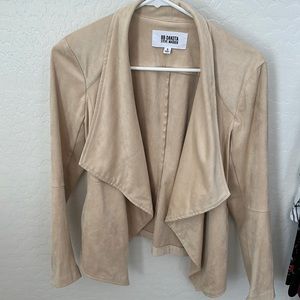 BB Dakota Suede Long Sleeve Jacket